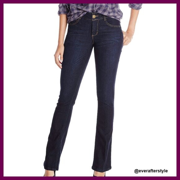 Denim - Super-Stretch Denim Skinny Bootcut Jeans Slimming Figure Flattering Classic